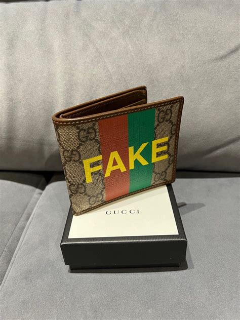 gucci not fake wallet|gucci wallet clearance.